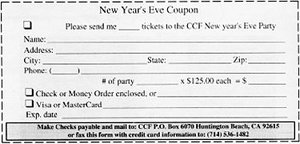 New Year's Eve Coupon - Copyright – Stock Photo / Register Mark