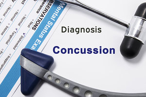 concussion - Copyright – Stock Photo / Register Mark