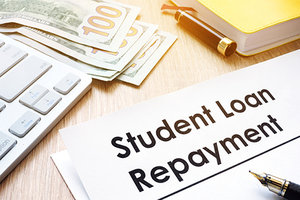 student loan repayment - Copyright – Stock Photo / Register Mark