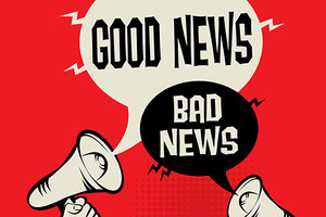 good news bad news - Copyright – Stock Photo / Register Mark