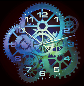 clock gears - Copyright – Stock Photo / Register Mark