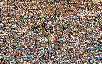 crowd of people - Copyright – Stock Photo / Register Mark