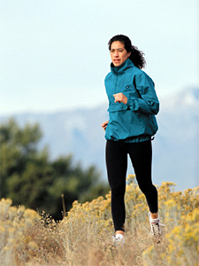 woman jogging - Copyright – Stock Photo / Register Mark