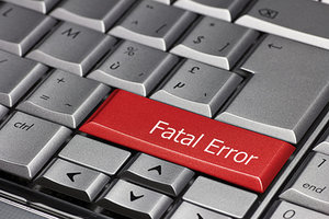 fatal error - Copyright – Stock Photo / Register Mark