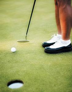 golfing - Copyright – Stock Photo / Register Mark