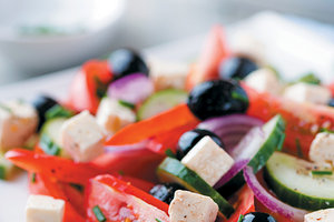 greek salad - Copyright – Stock Photo / Register Mark