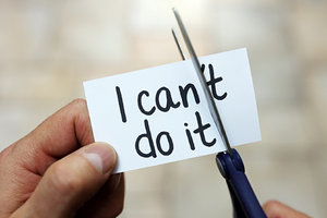 i can't do it - Copyright – Stock Photo / Register Mark