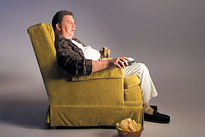 sitting too much - Copyright – Stock Photo / Register Mark