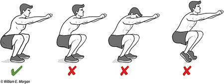 normal squat - Copyright – Stock Photo / Register Mark