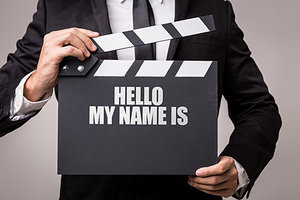my name is - Copyright – Stock Photo / Register Mark