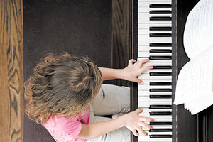 playing piano - Copyright – Stock Photo / Register Mark