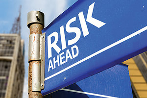 risk ahead - Copyright – Stock Photo / Register Mark