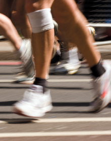 man running - Copyright – Stock Photo / Register Mark