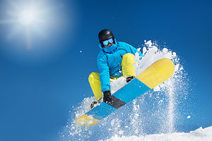 snowboarder - Copyright – Stock Photo / Register Mark