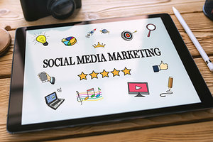 social media marketing - Copyright – Stock Photo / Register Mark