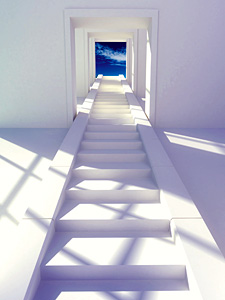 Stairs to the sky - Copyright – Stock Photo / Register Mark