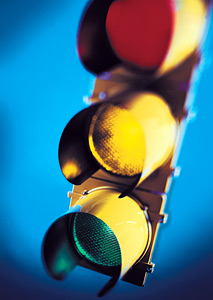 stoplight - Copyright – Stock Photo / Register Mark