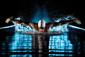 swimmer - Copyright – Stock Photo / Register Mark