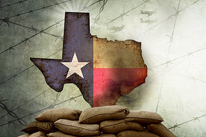 texas under attack - Copyright – Stock Photo / Register Mark