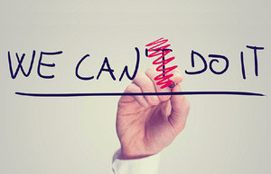 we can do it - Copyright – Stock Photo / Register Mark