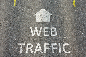 web traffic - Copyright – Stock Photo / Register Mark